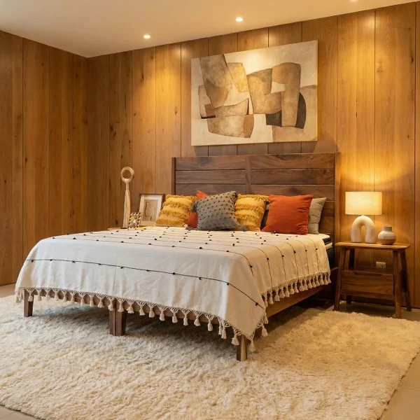 Cabecera Queen Size Talitha Parota - foto ambientada