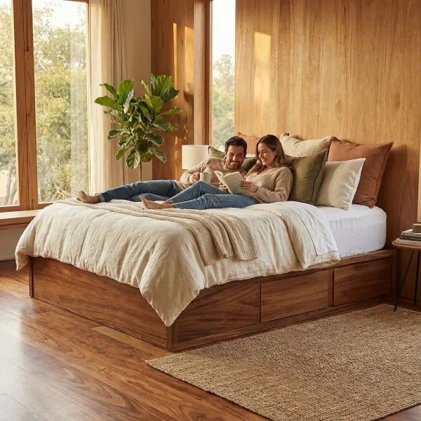 Base King Size Sevilla Parota - ambientada en uso