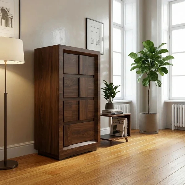 Chifonier Juvenil Palermo Nogal - foto ambientada