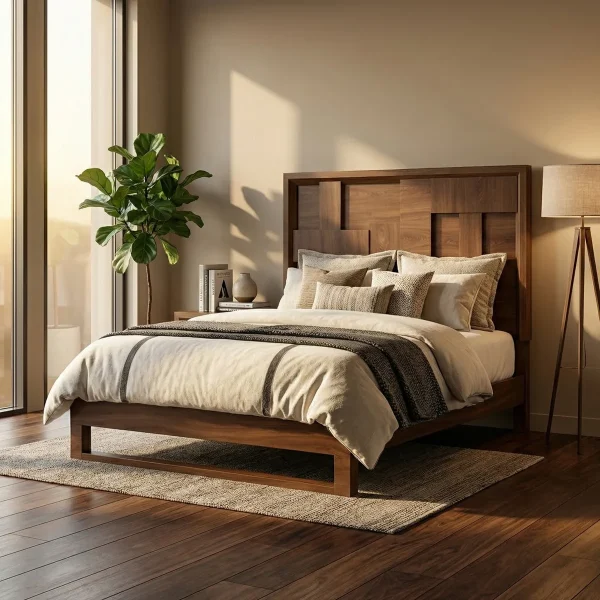 Cabecera Matrimonial Palermo Nogal - foto ambientada