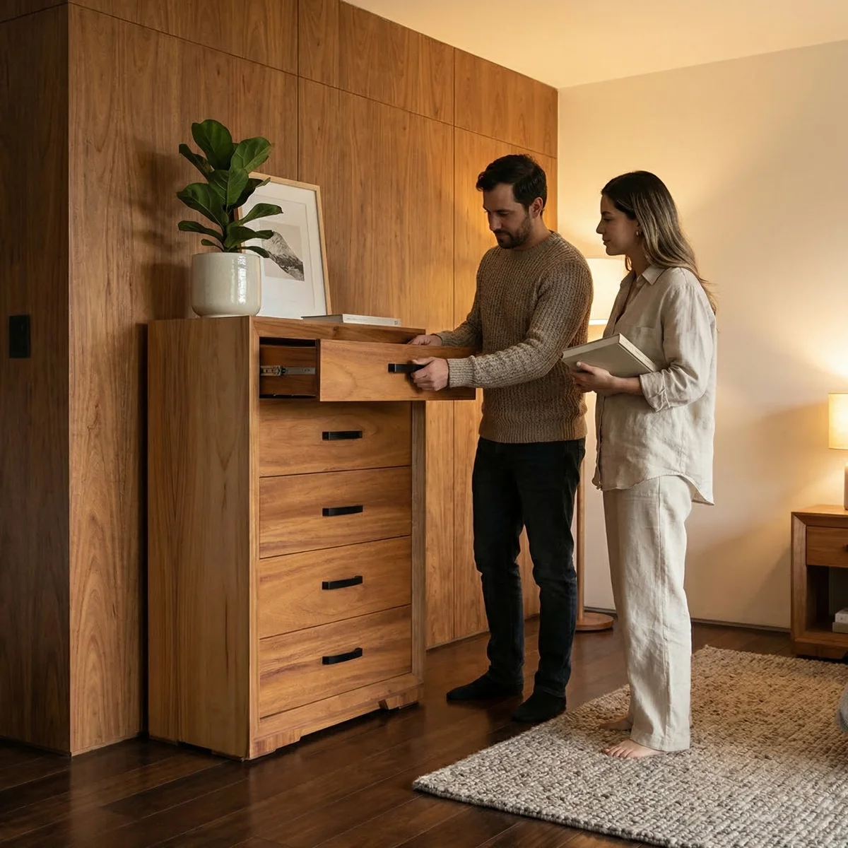 Chifonier Singapur - ambientada en uso