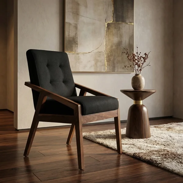 Silla Ava Black - foto ambientada