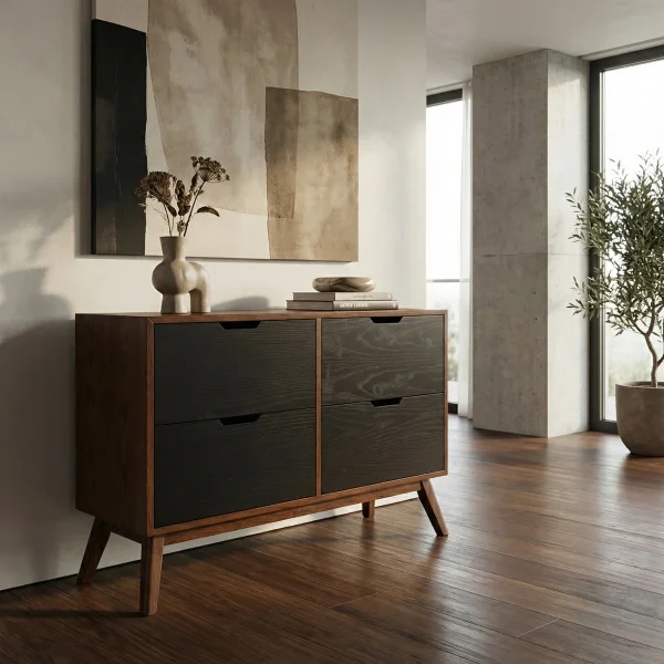 Chifonier Orion Tabaco - foto ambientada