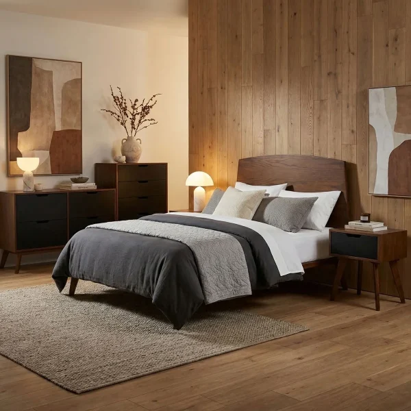 Recámara Individual Hermes Andes Tabaco - foto ambientada