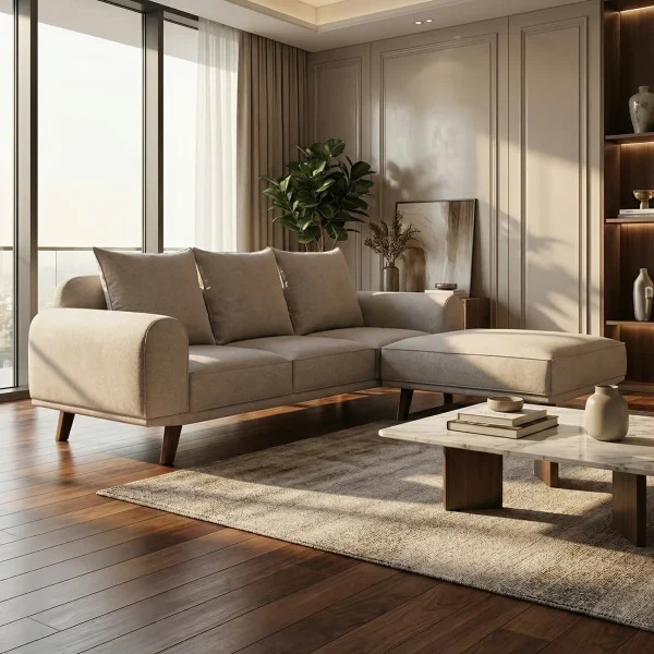 Sala Esquinera Nitro Ambos Lados Arena - foto ambientada