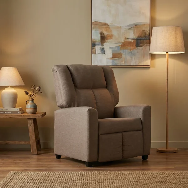 Sillon Reclinable Lilit Personalizable Arena - foto ambientada