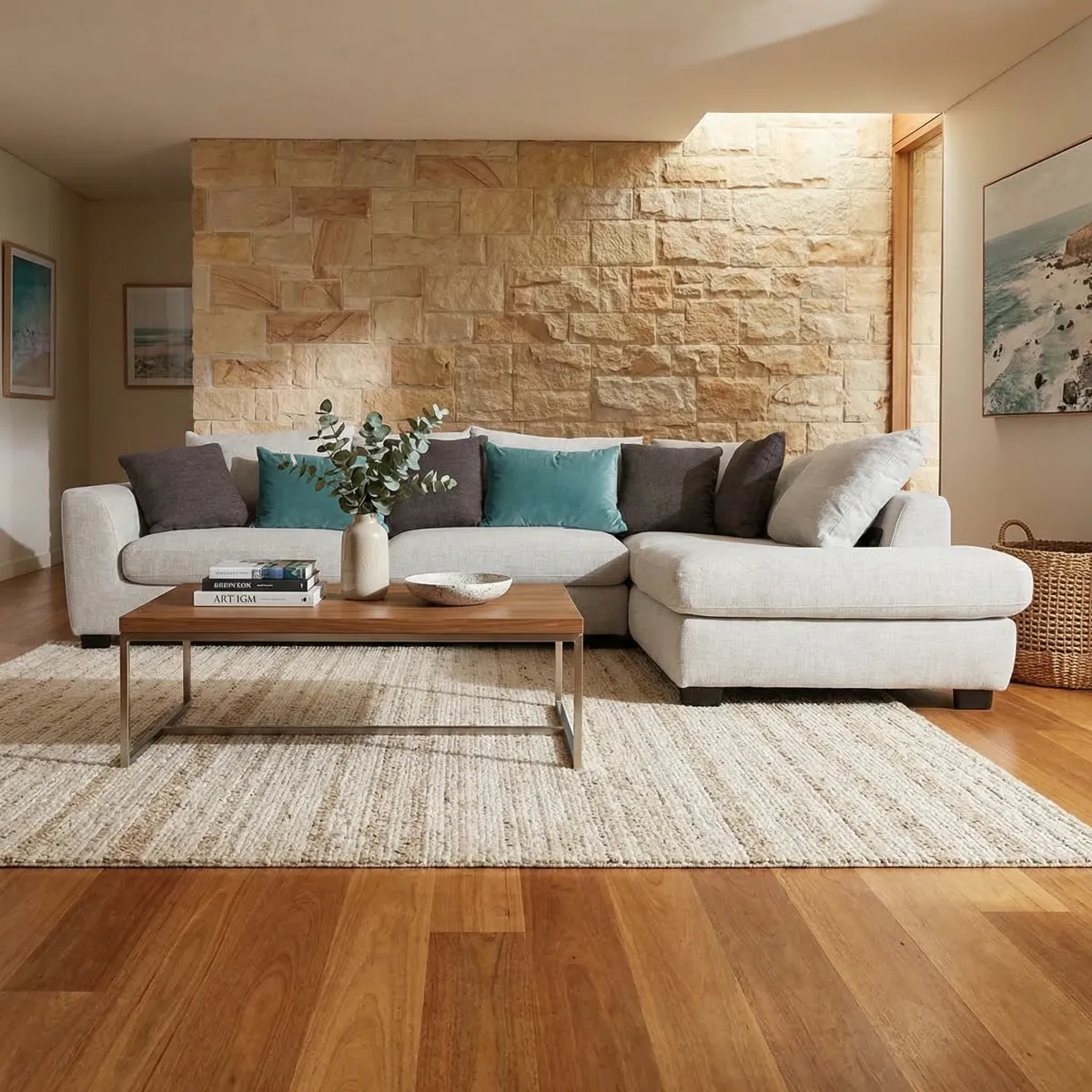 Sala Esquinera Surf Boal Ambos Lados Derecho - foto ambientada