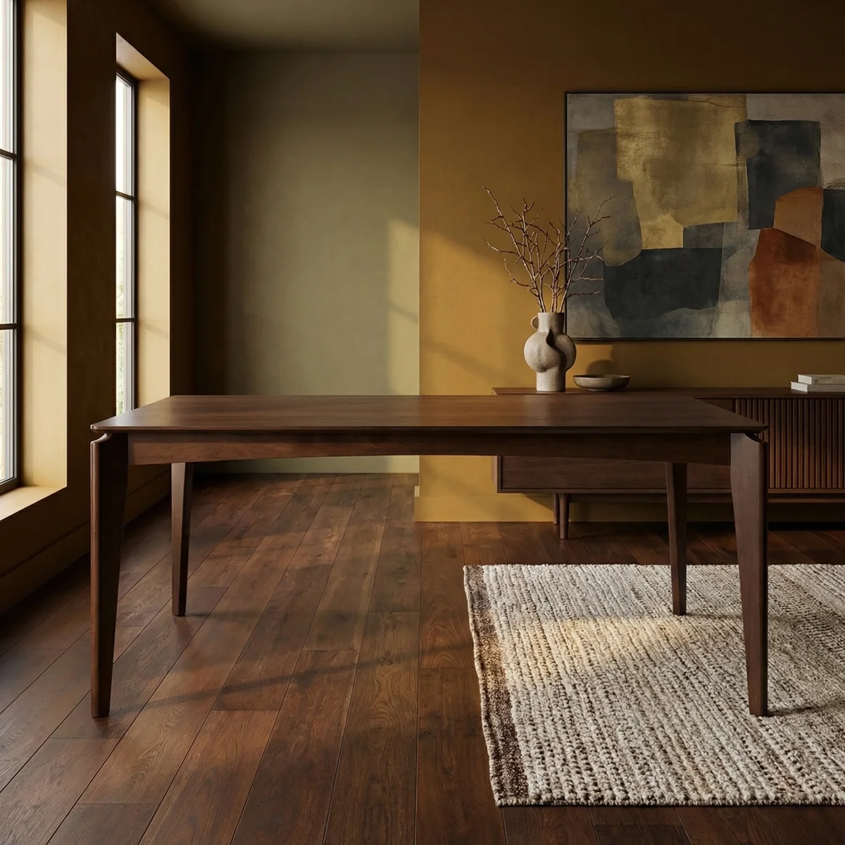 Mesa Jesse Nogal - foto ambientada