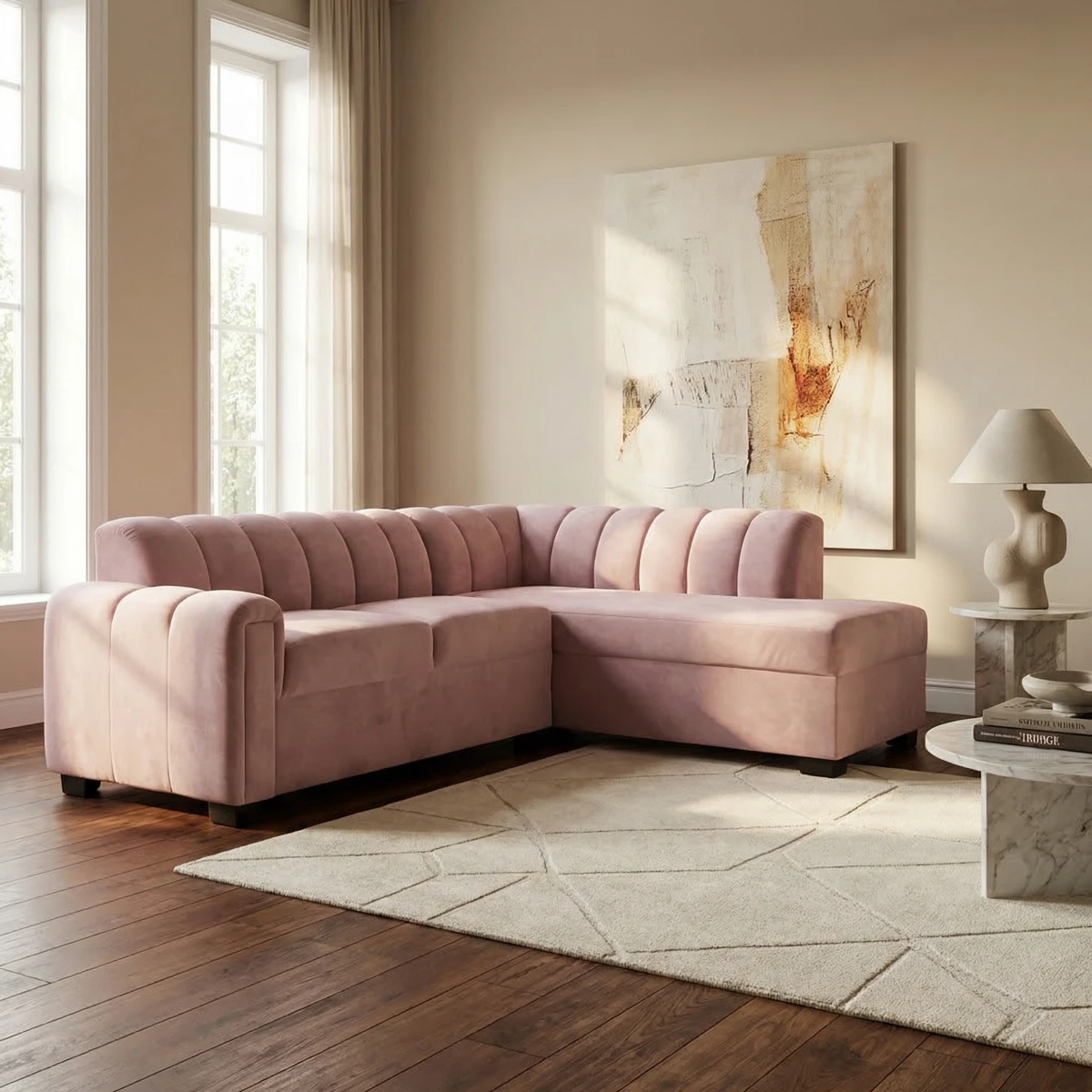 Sala Esquinera Mia Adobe - foto ambientada