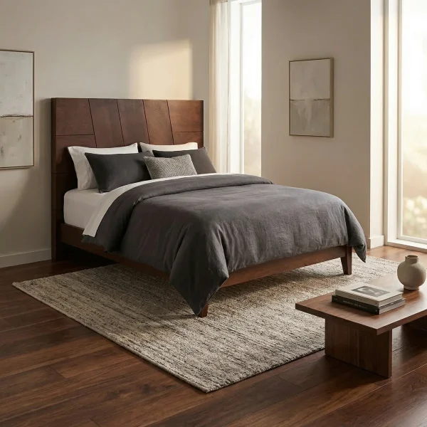 Cabecera Queen Size Victoria Okume - foto ambientada