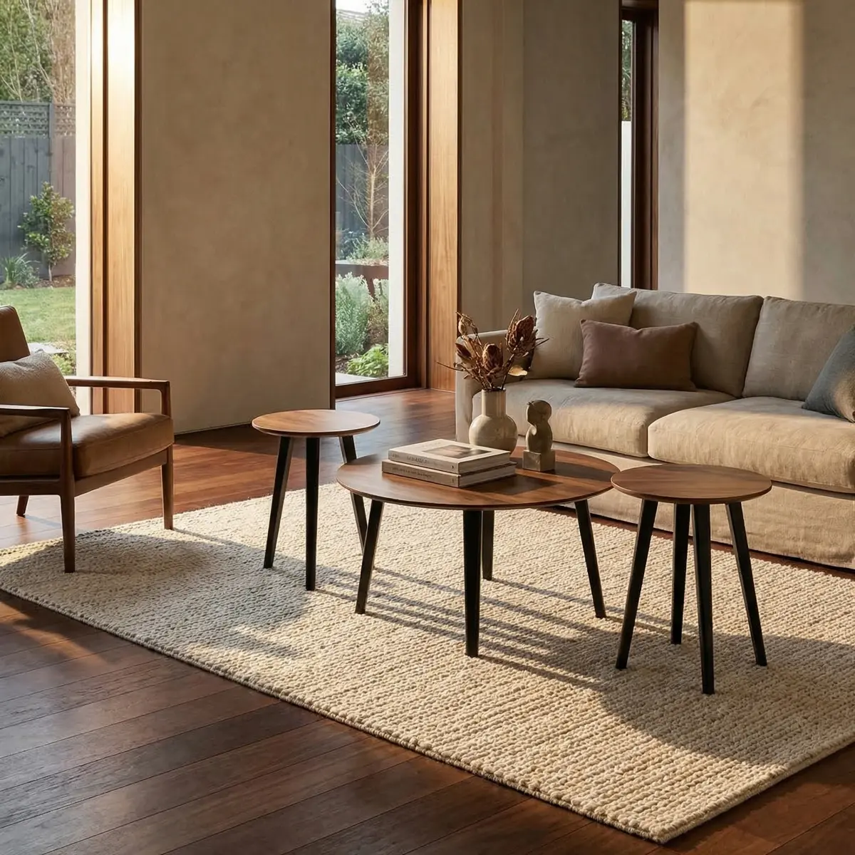 Mesas de Centro Berlin - foto ambientada