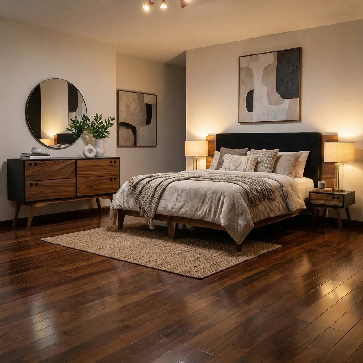 Recámara King Size Coba Parota - foto ambientada