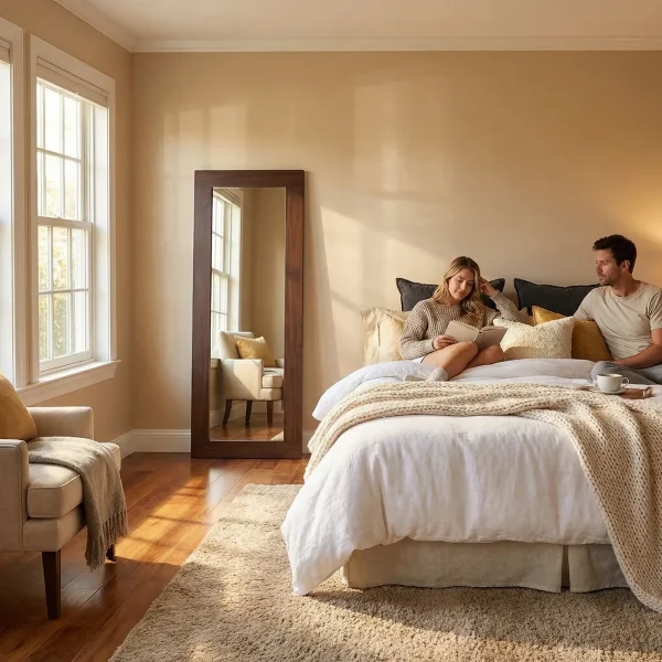 Espejo de Pie Isabella Parota - ambientada en uso