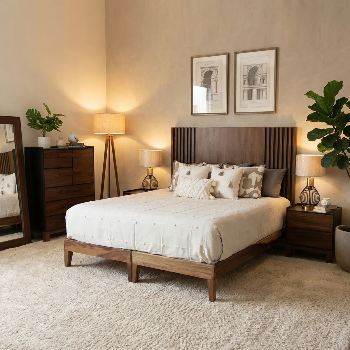 Recámara King Size Isabella Parota - foto ambientada