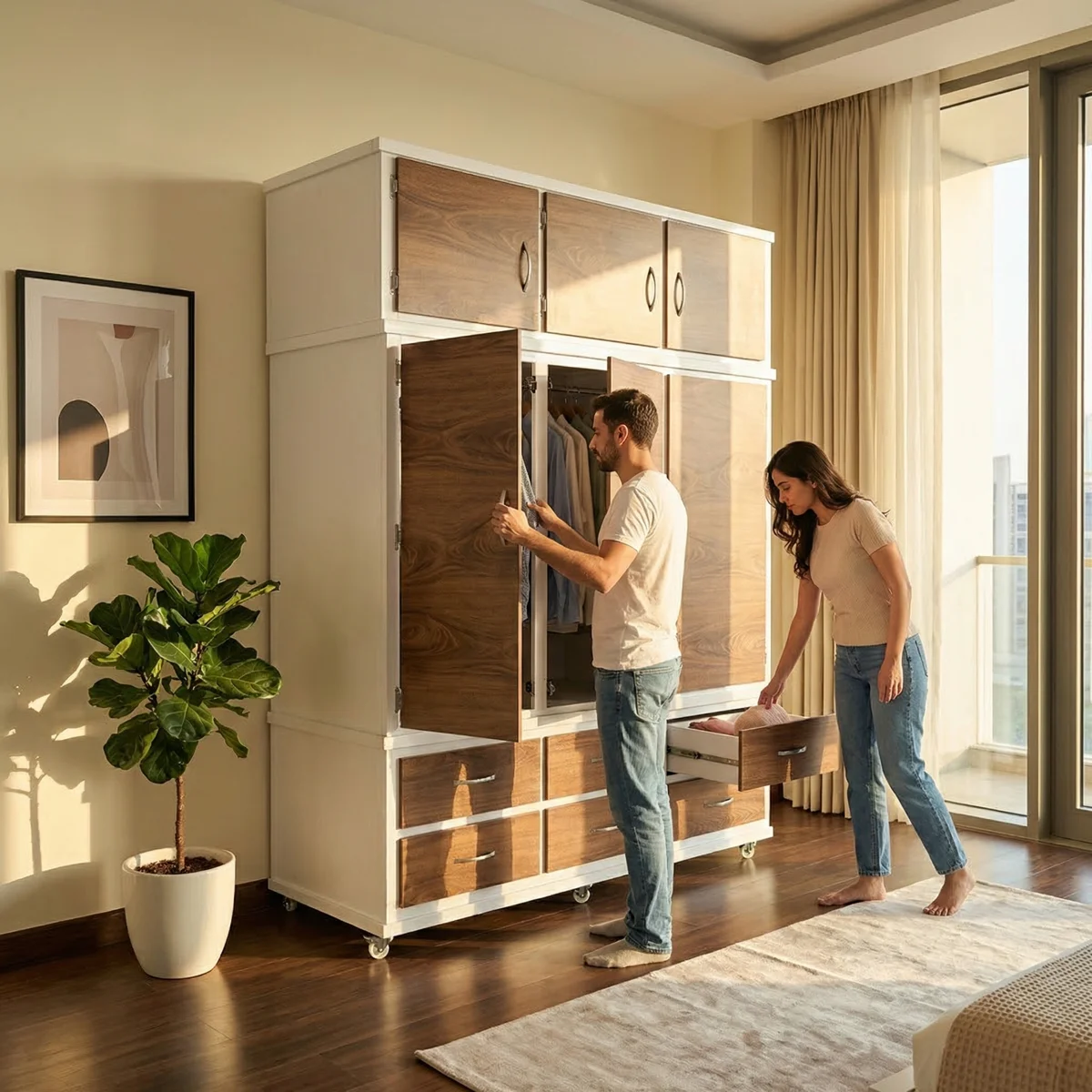 41709-Ropero-Montecarlo-Melamina-Parota-Blanco-ambientadauso-05