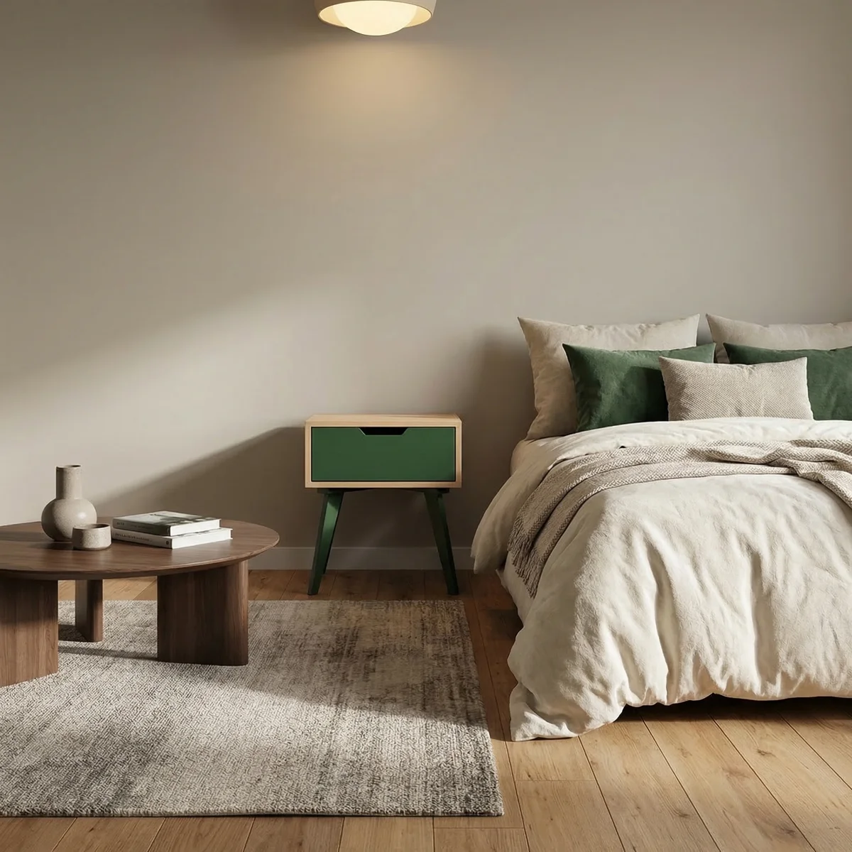 Buró Andes con cajón Verde - foto ambientada