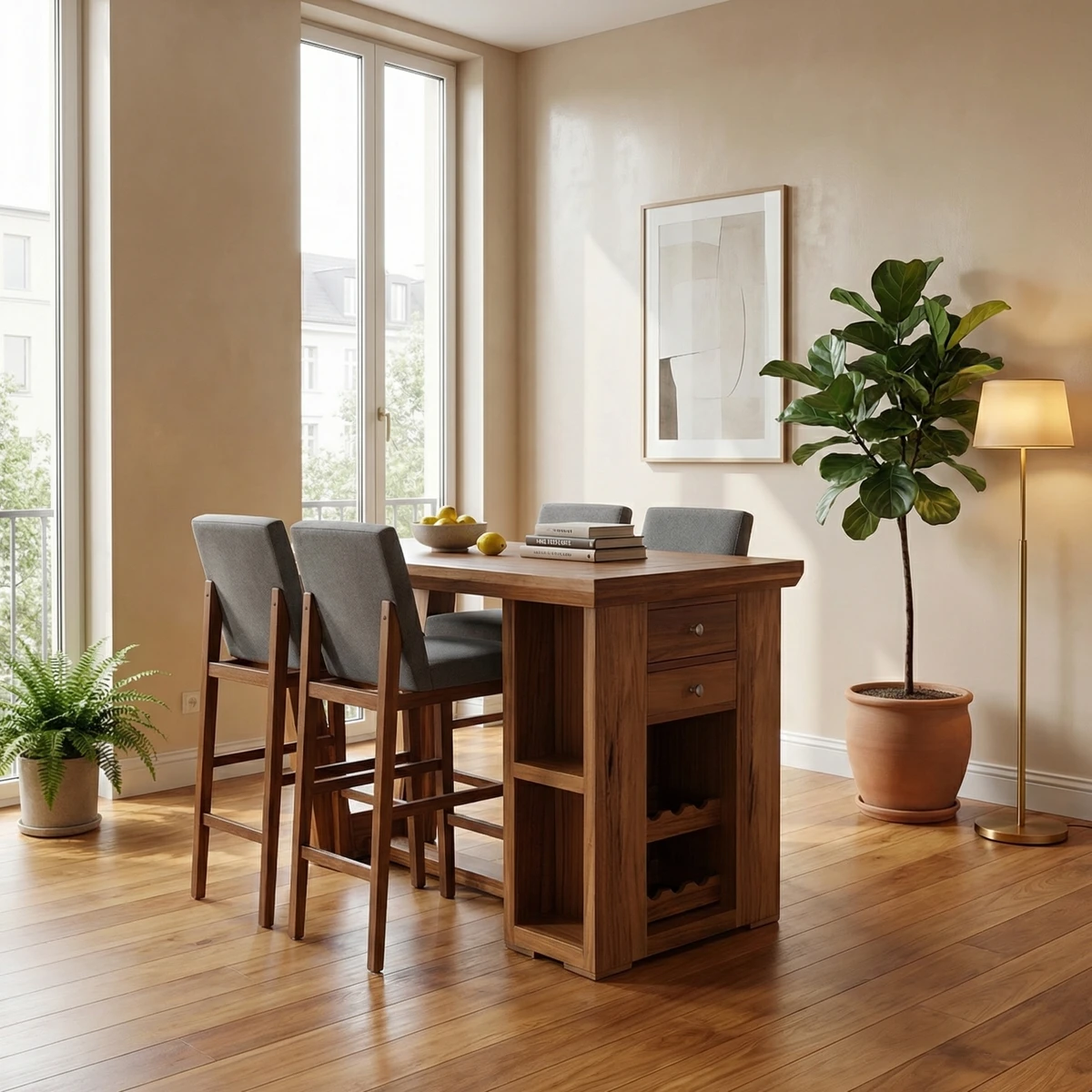 Comedor Alto Inglaterra Parota Oxford - foto ambientada