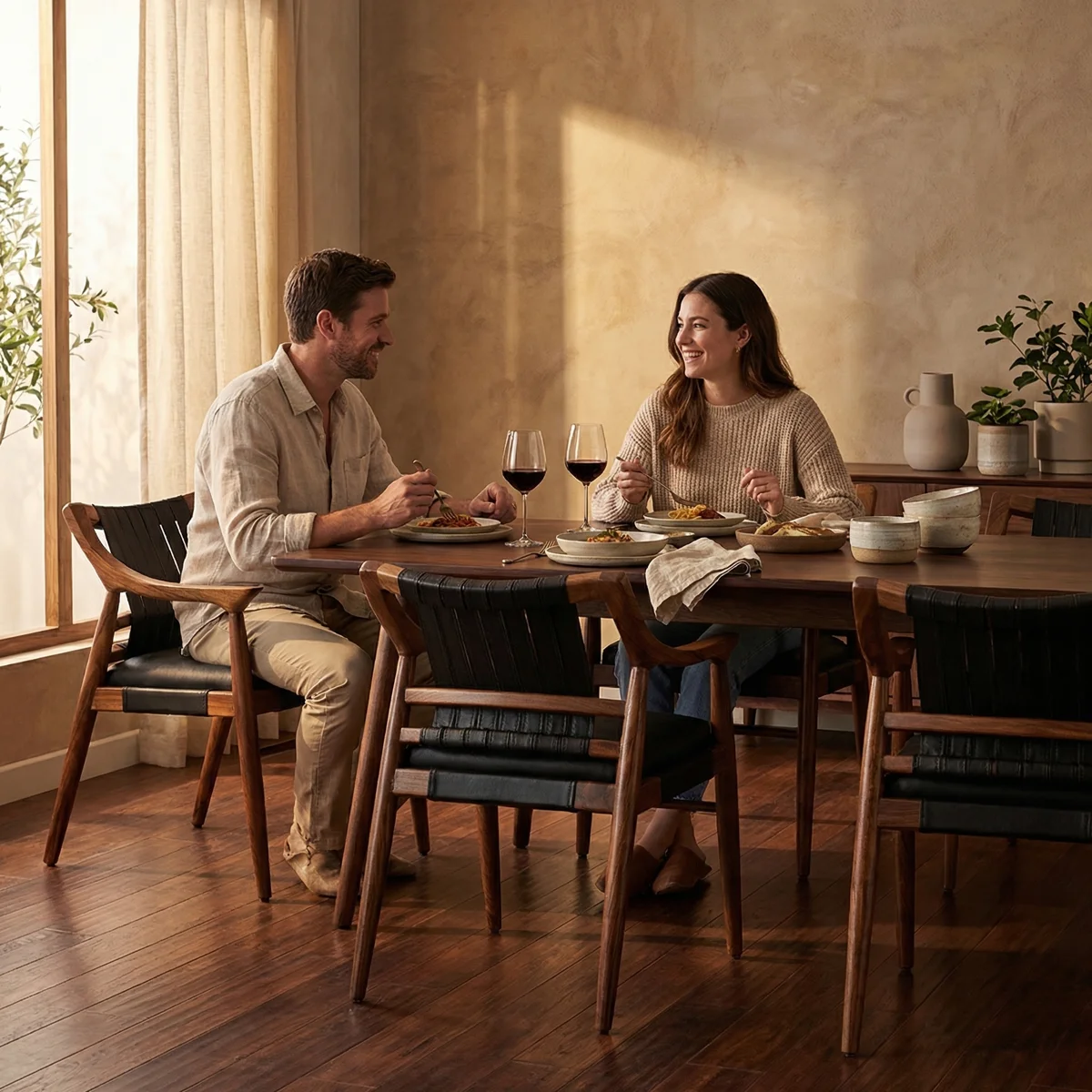 Silla Velvet Parota - ambientada en uso