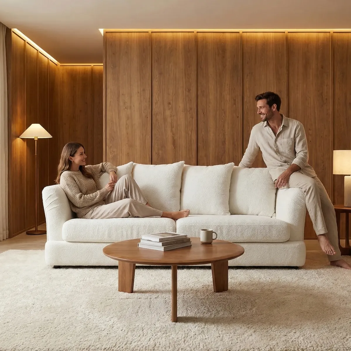 Sofá Bella - ambientada en uso