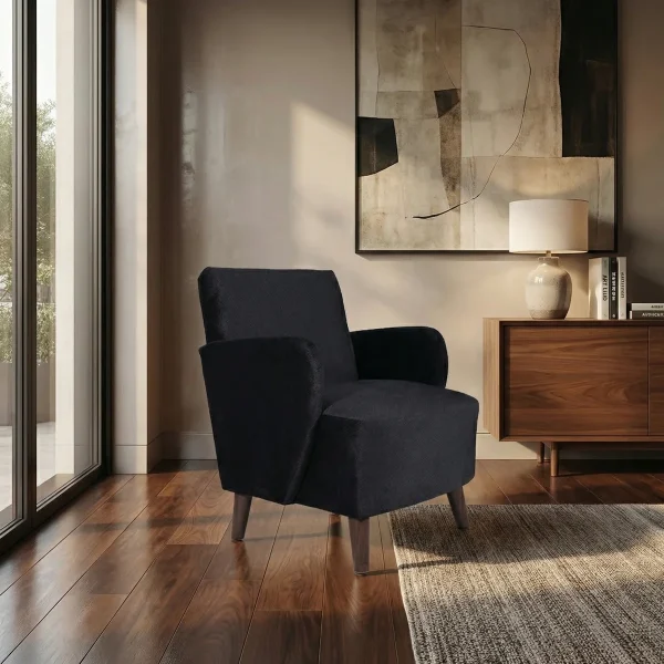 Sillon Valery Negro - foto ambientada