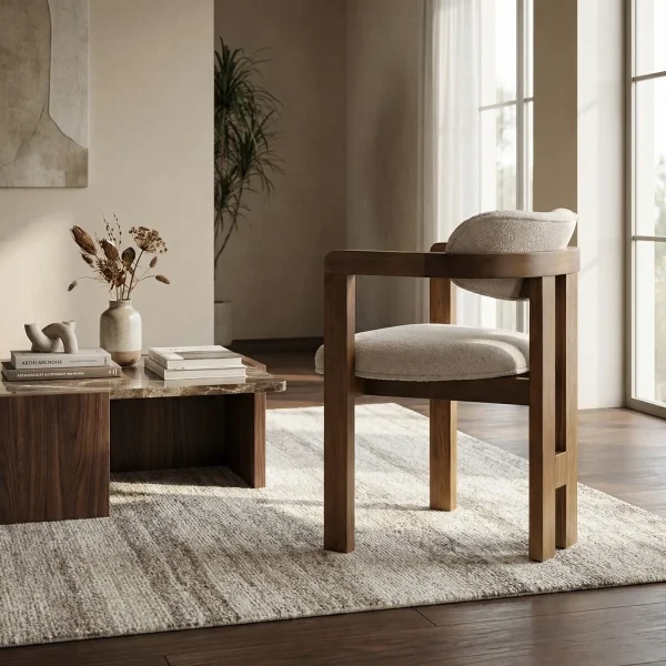 Silla Verona Nogal - foto ambientada