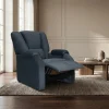 Sillon Reclinable Karen Personalizable Gris - foto ambientada