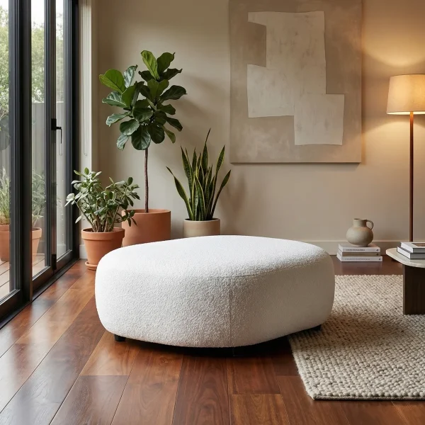 Taburete Piero Ivory - foto ambientada