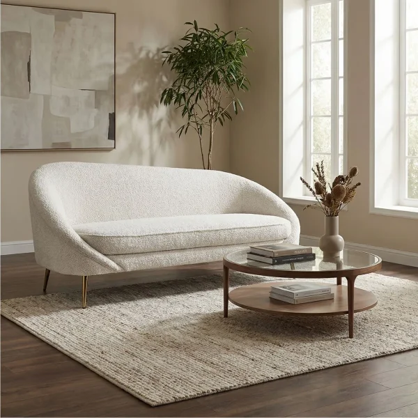 Sofa Pixie Beige - foto ambientada