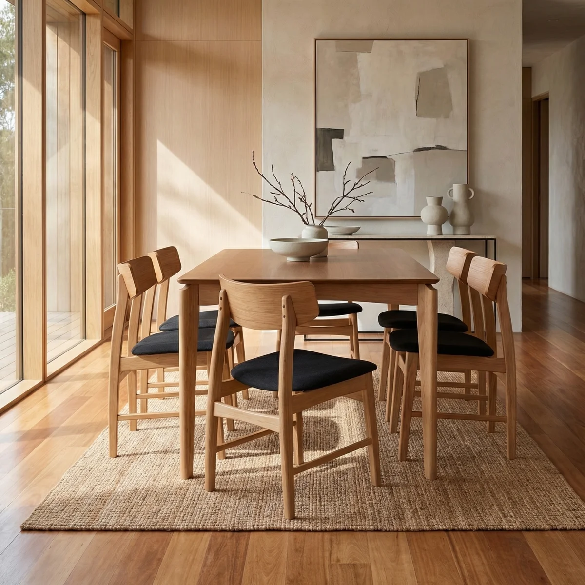 Comedor Jesse Roble P/6 - foto ambientada