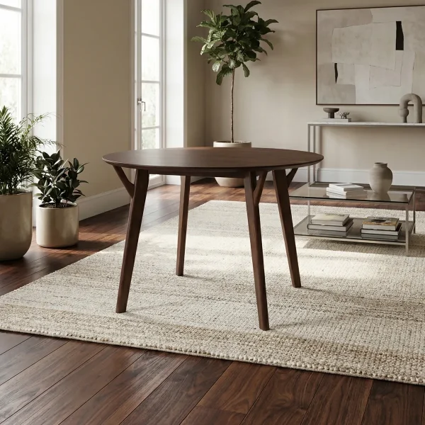 Mesa Lulu Nogal - foto ambientada