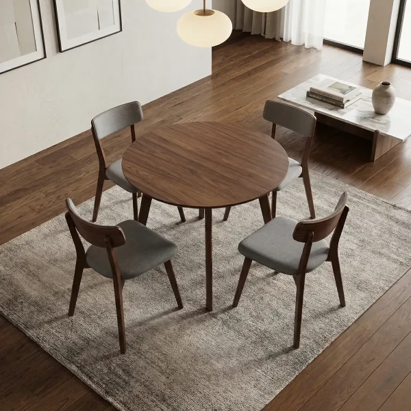 Comedor Lulu Nogal P/4 - foto ambientada