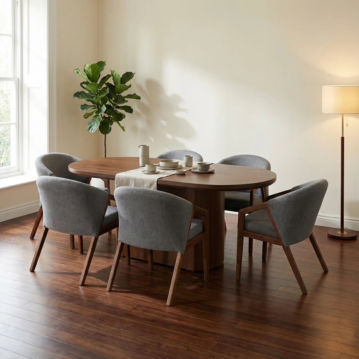 Comedor Meroni Tzalam P/6 - foto ambientada