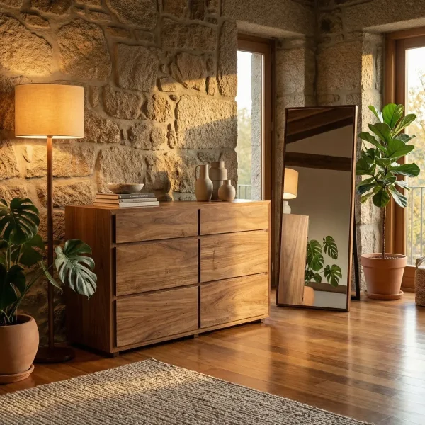 Tocador y Espejo Oris Tzalam - foto ambientada