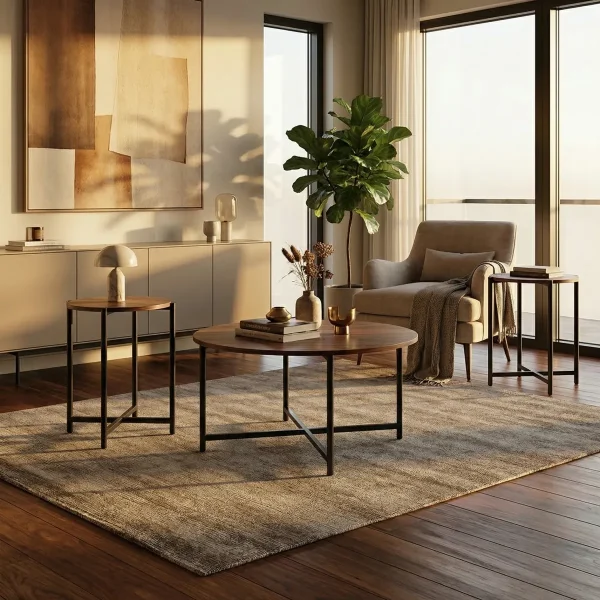 Mesas de Centro Brush - foto ambientada