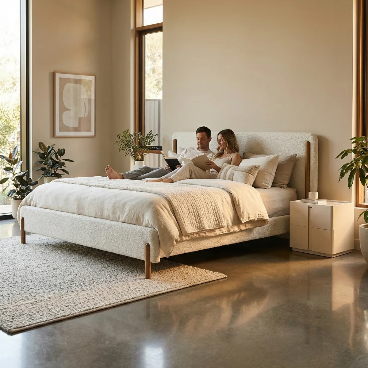 Recámara Kirei King Size - ambientada en uso