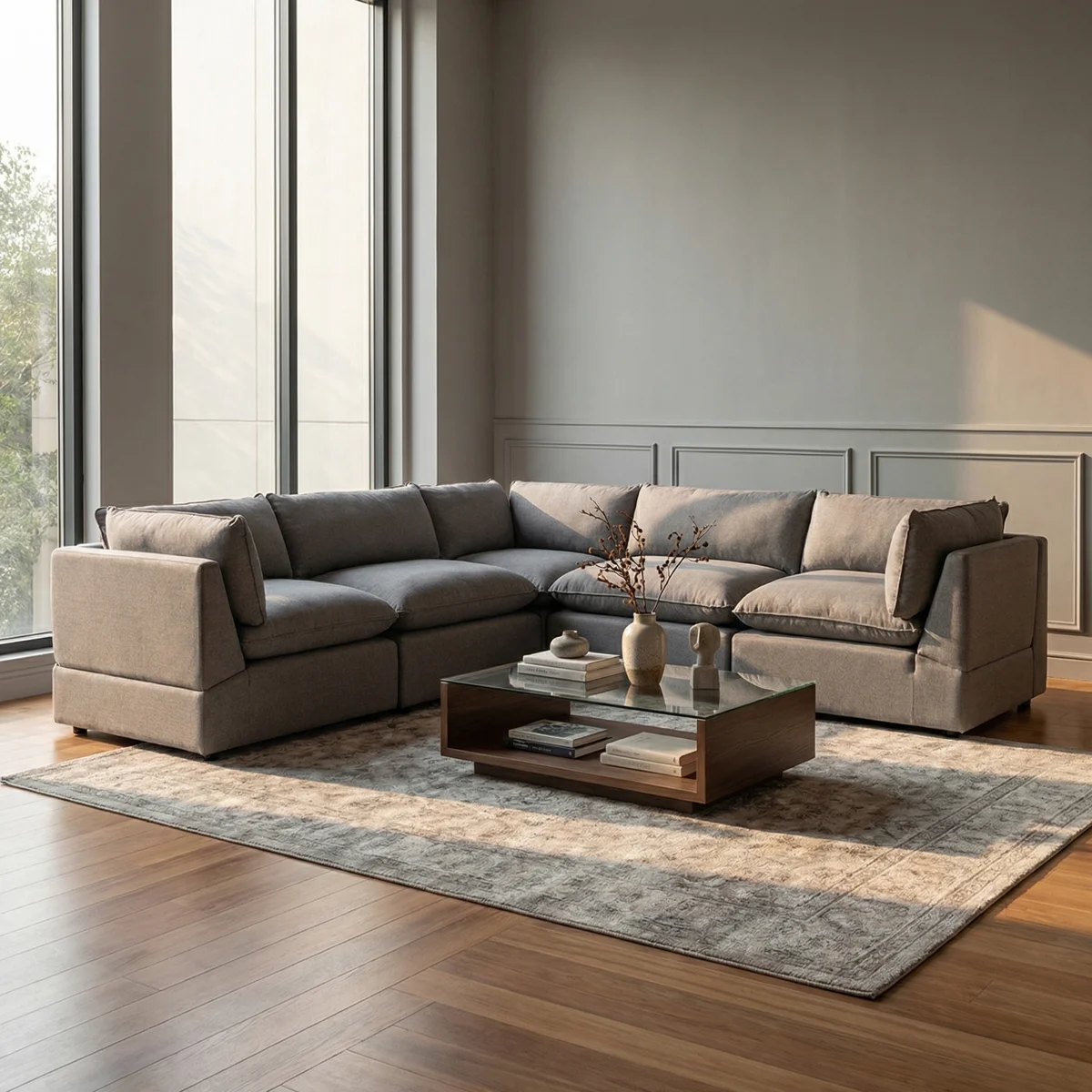 Sala Esquinera Fuji Kuka - foto ambientada