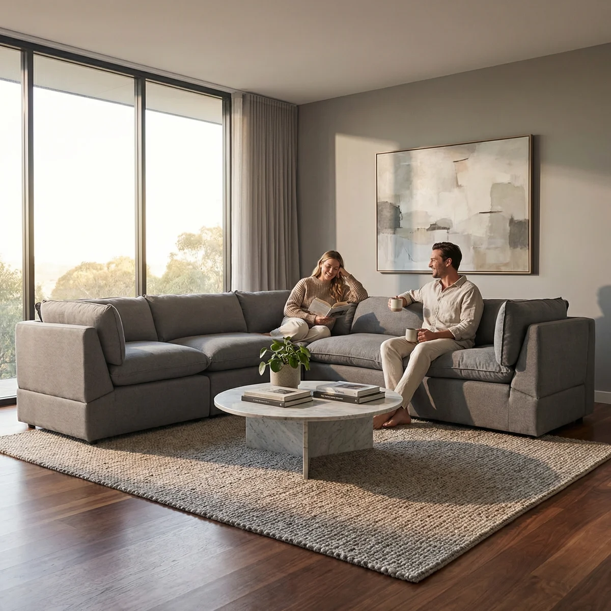 Sala Esquinera Fuji Kuka - ambientada en uso