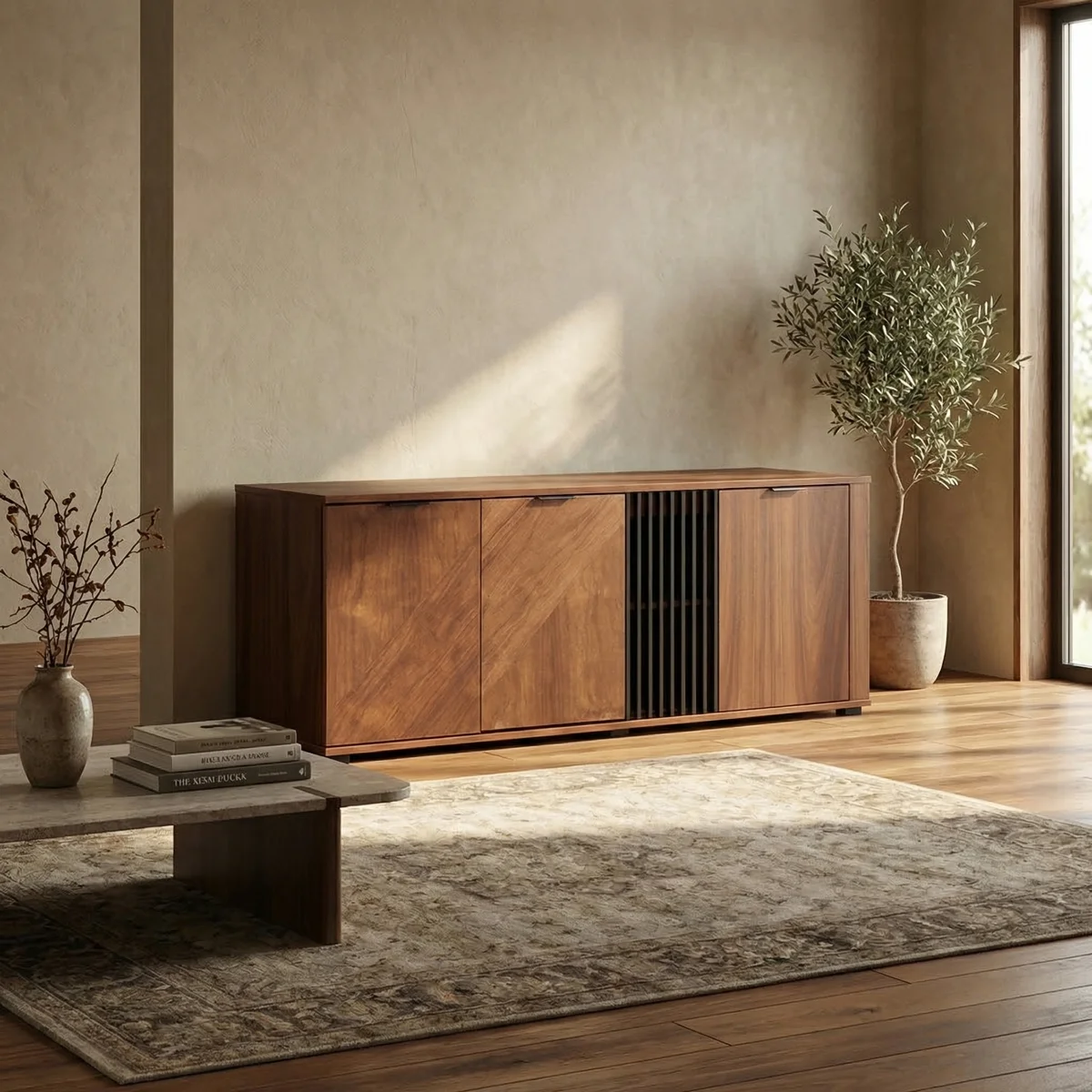 81855-Mesa-de-TV-Kaley-Tzalam-ambientada-01 Mesa de TV Kaley Tzalam - foto ambientada