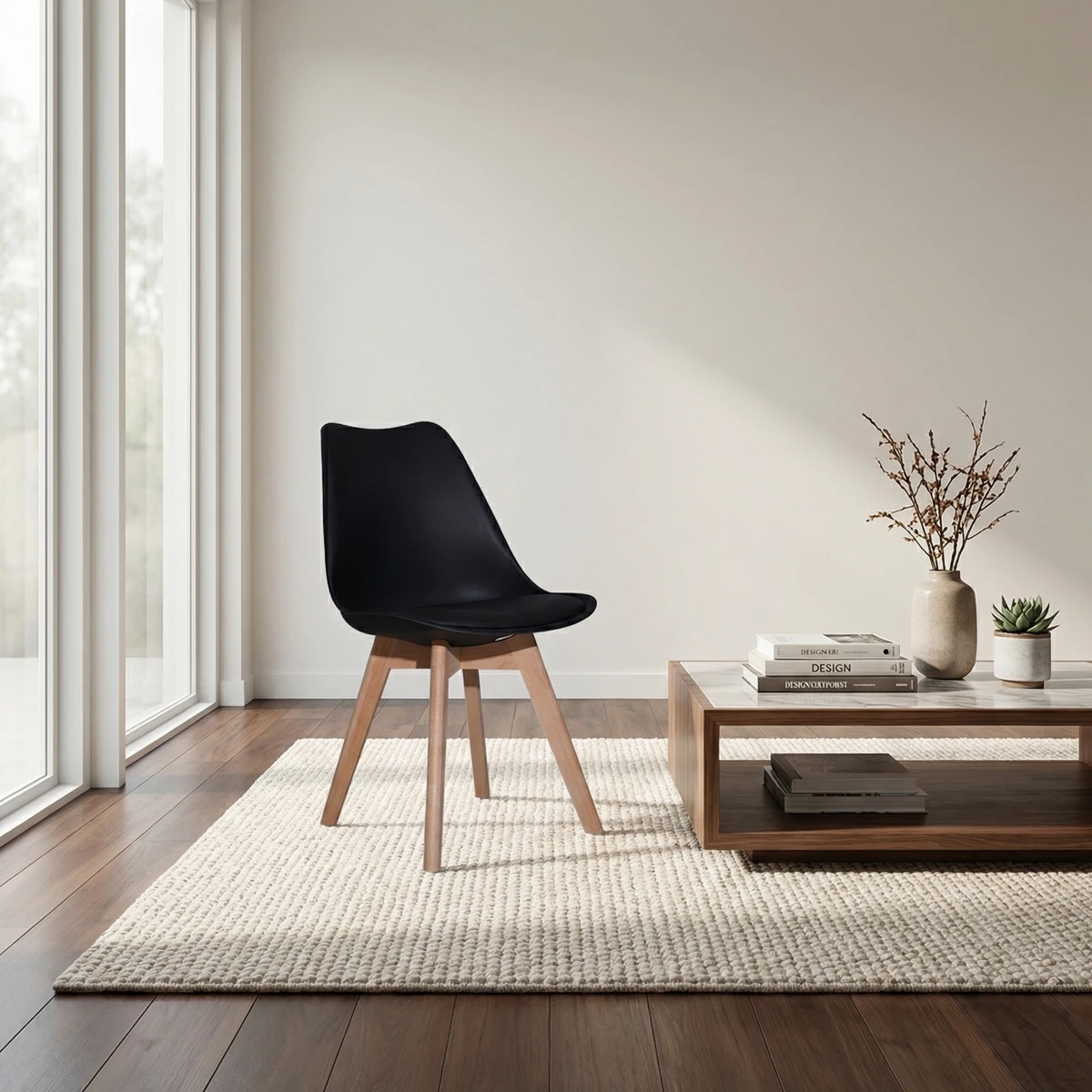 Silla Xian Negro - foto ambientada