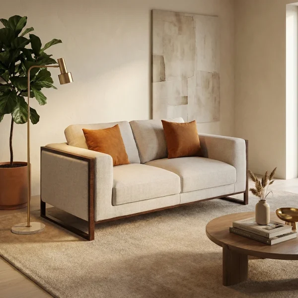 Love Seat Avino Boal - foto ambientada