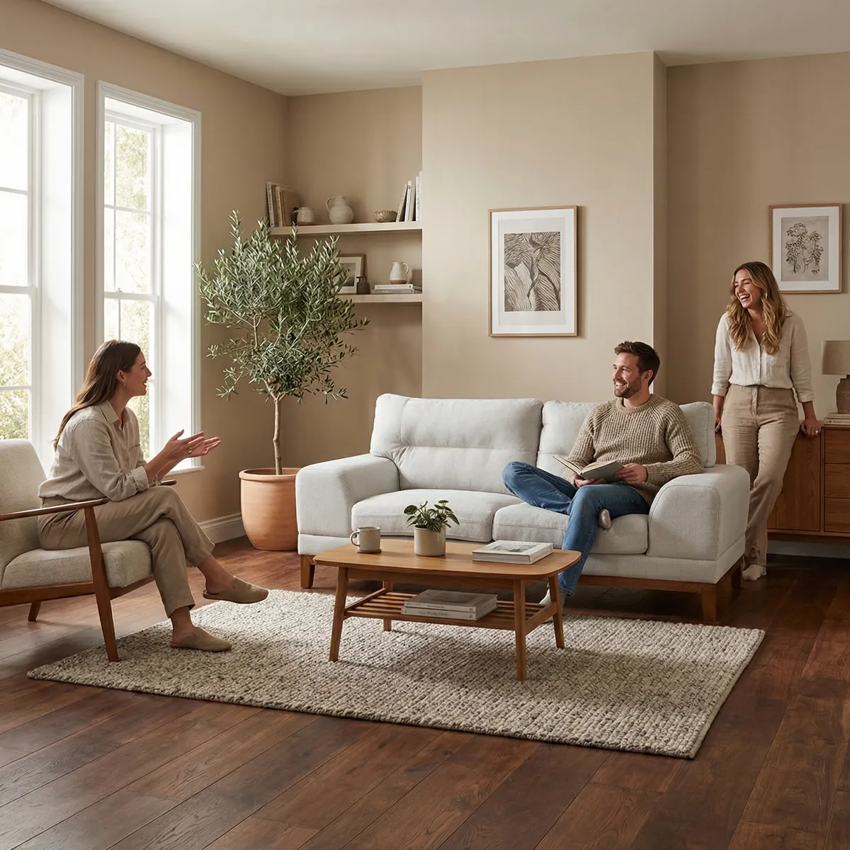 Sofá Polonia - ambientada en uso