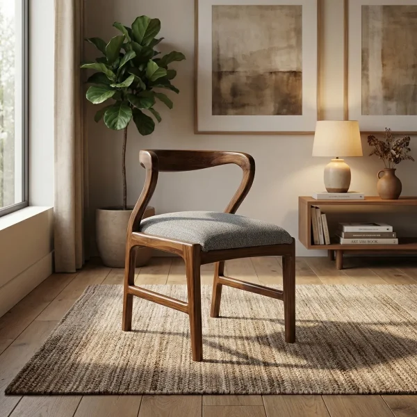 Silla Garza Grey Pino - foto ambientada