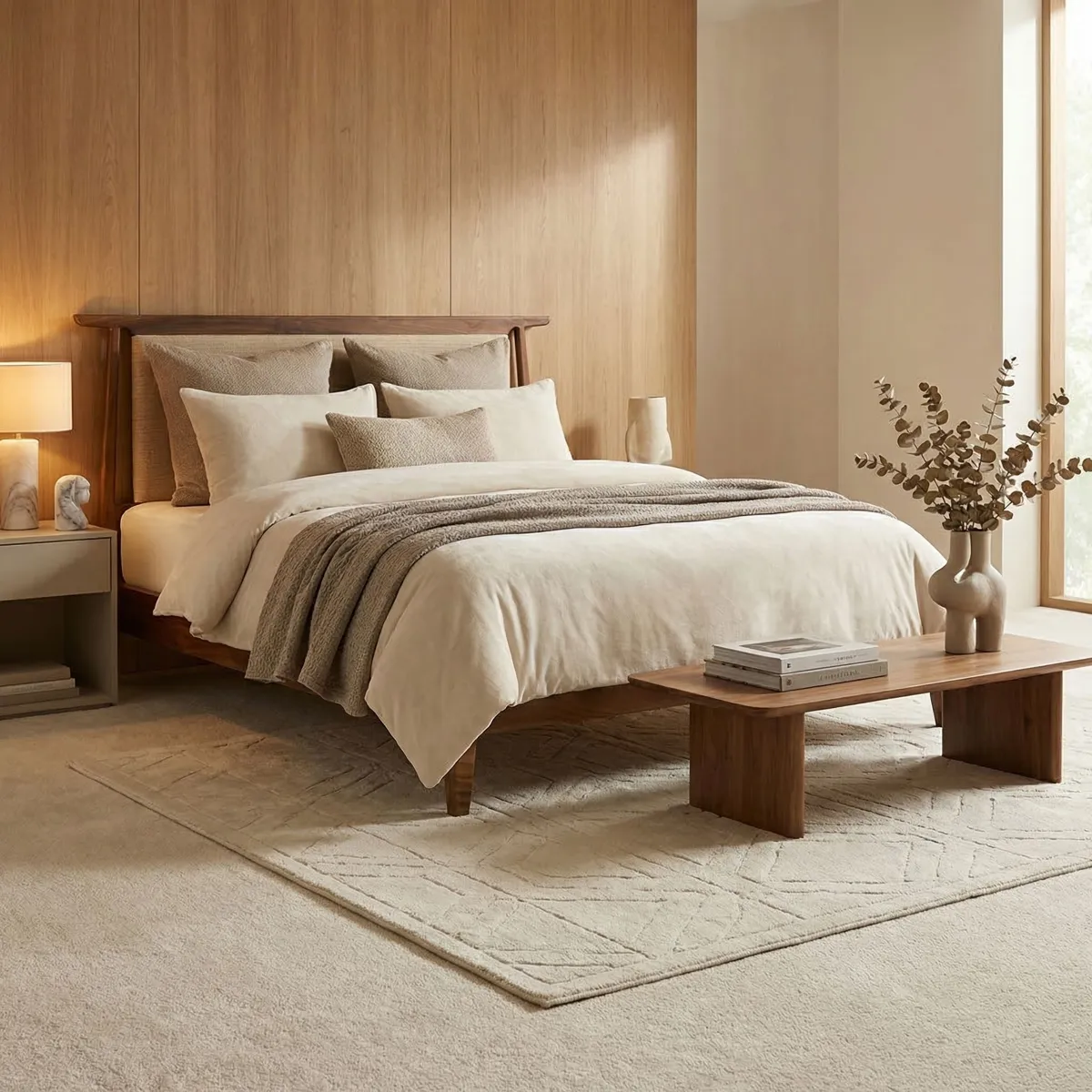 Cabecera Queen Size Tabatha Parota - foto ambientada