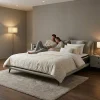 Cama Yugana King Size Piel Vegana - ambientada en uso