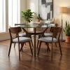 Comedor Everest Poppy Nogal P/4 - foto ambientada