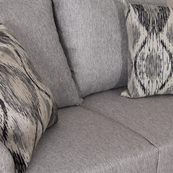 Love Seat Miller Plata - detalle 2
