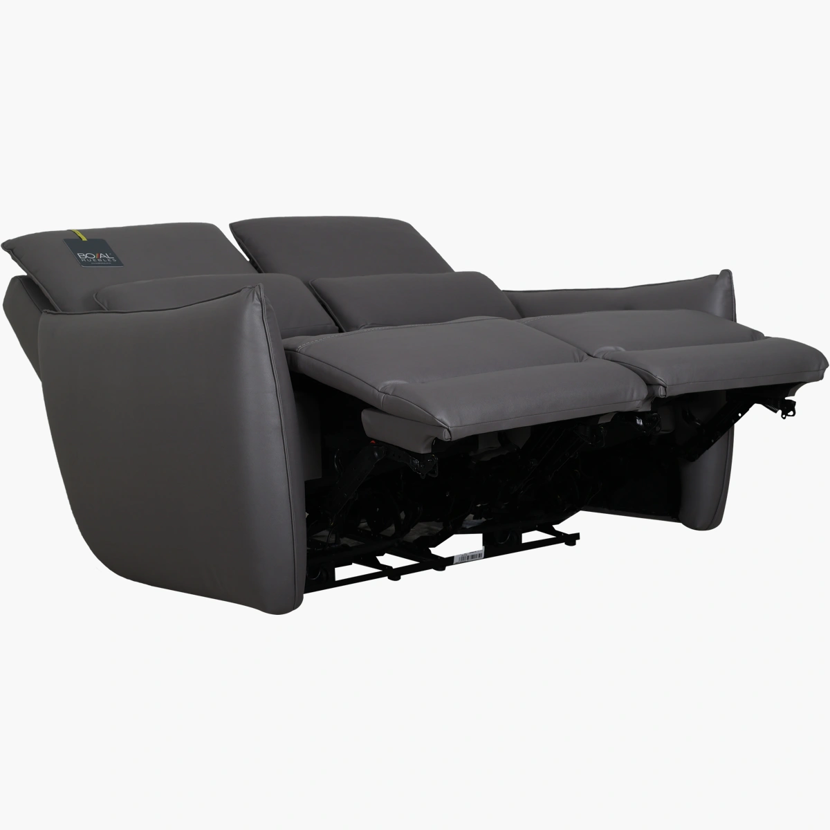 Love Seat Reclinable Eléctrico Bennett Boal Gris - vista adicional 2