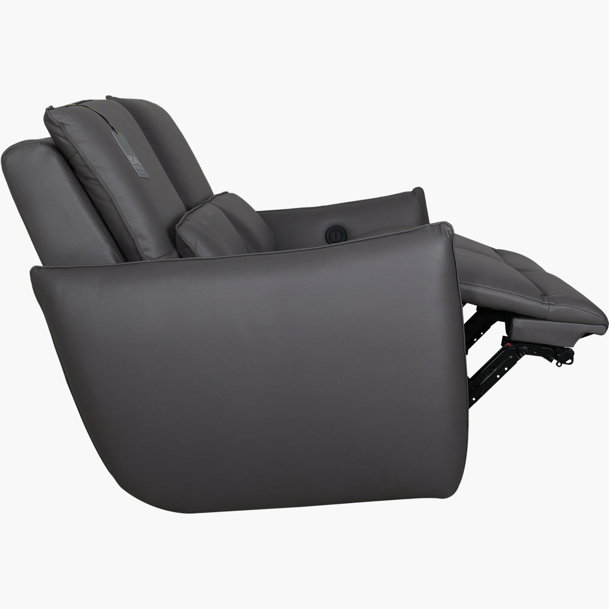 Love Seat Reclinable Eléctrico Bennett Boal Gris - vista adicional 5
