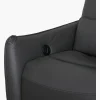 Love Seat Reclinable Eléctrico Bennett Boal Gris - vista adicional 8
