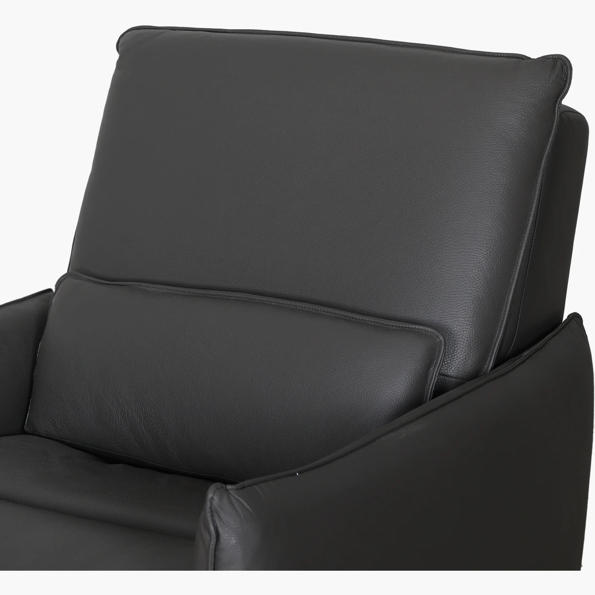 Love Seat Reclinable Eléctrico Bennett Boal Gris - vista adicional 7